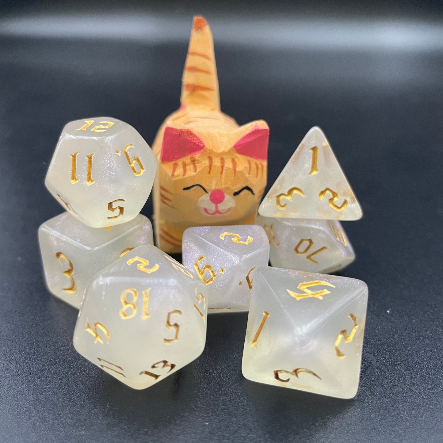 Angel DnD Dice Set