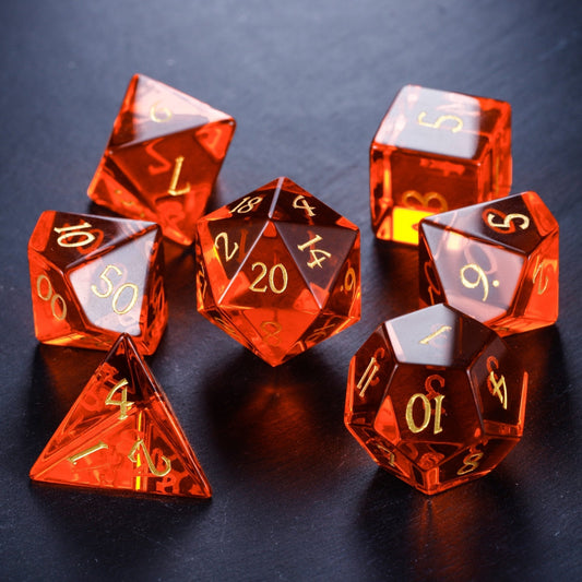 Red  DnD Dice Set