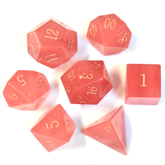 Watermelon Red Dice Set