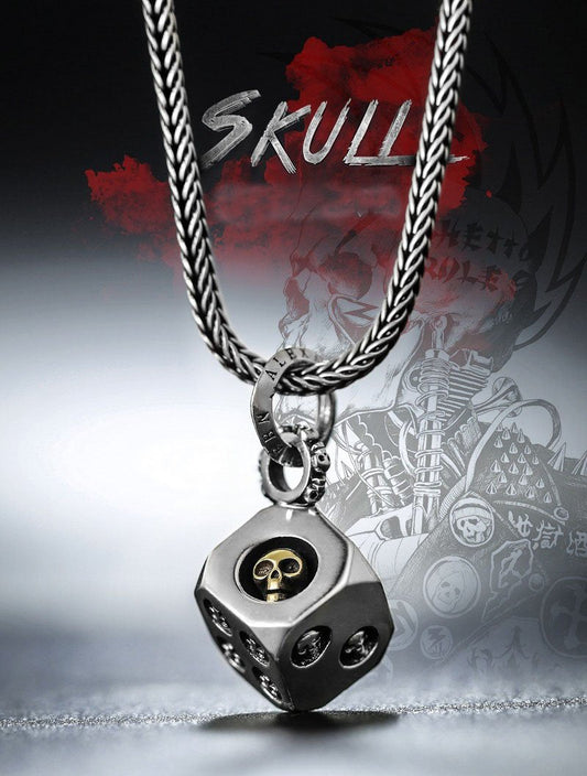 FREE Today: Skull dice necklace