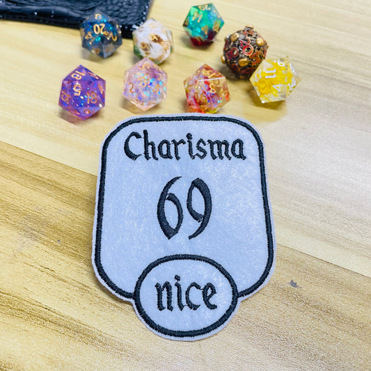 69 Charisma TTRPG Stat Patch