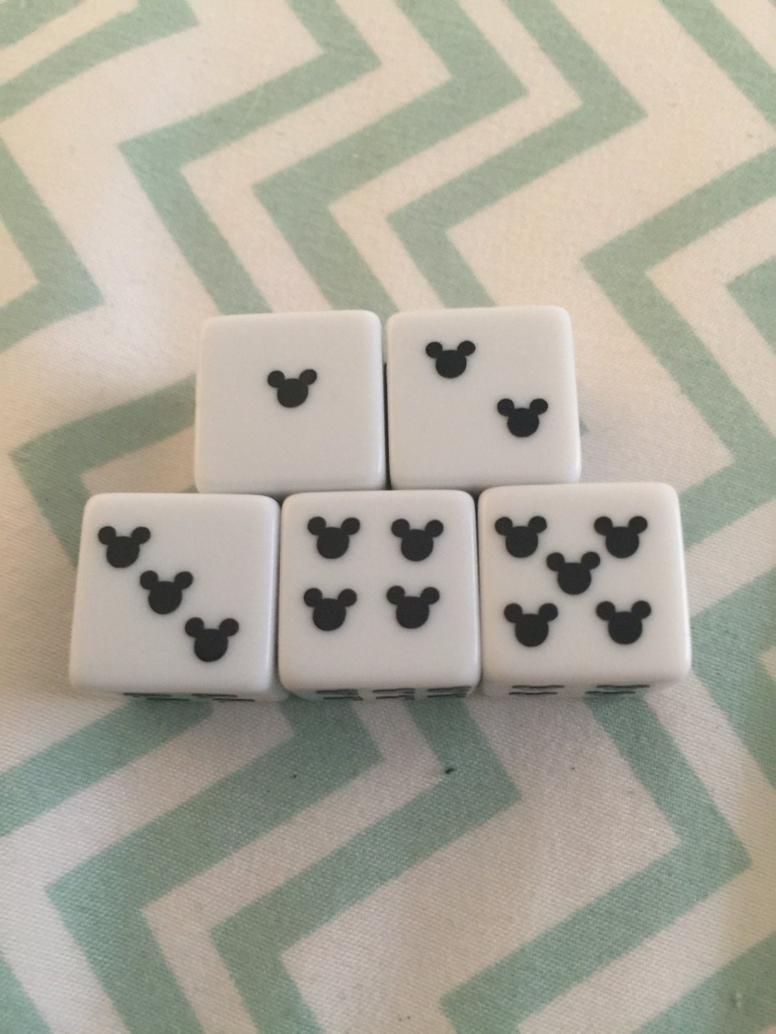 Mickey-head Dice Set