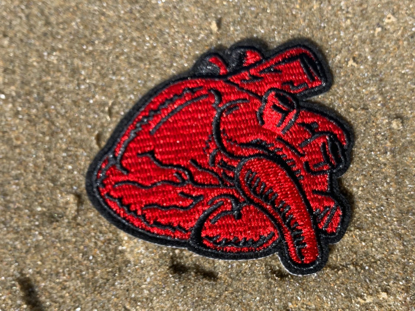 Anatomy Heart Iron On Patch