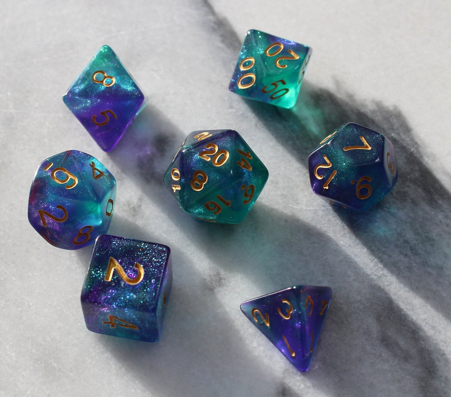 Aurora Dice Set