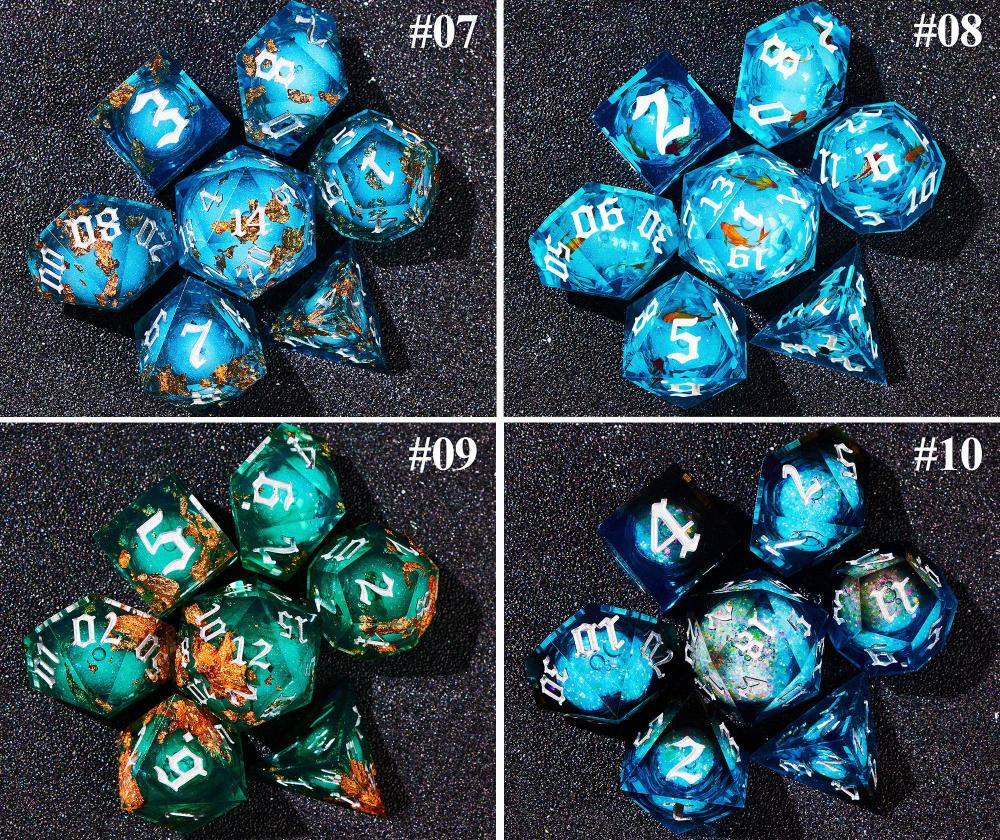 Liquid Core DnD Dice