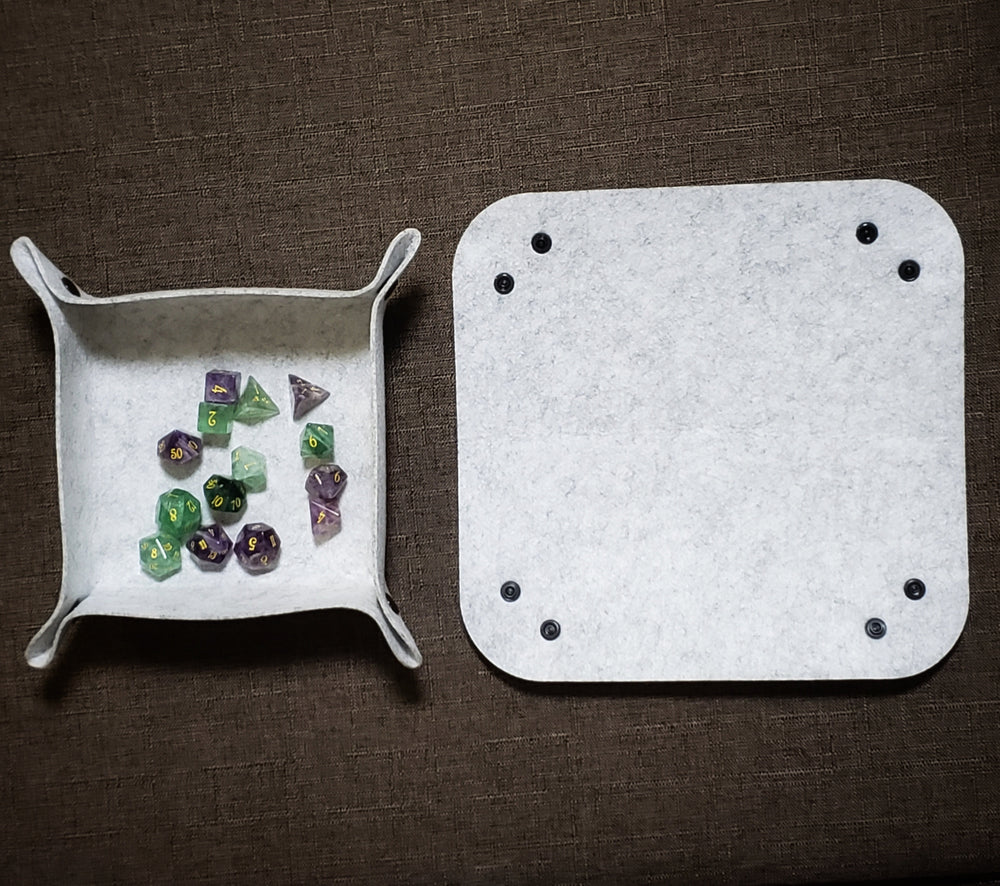 Soft Wool Felt Dice Tray